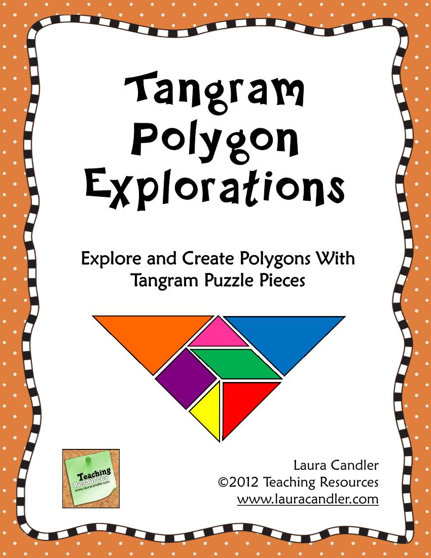 Explore and Create Polygons with Tangram Puzzle Pieces