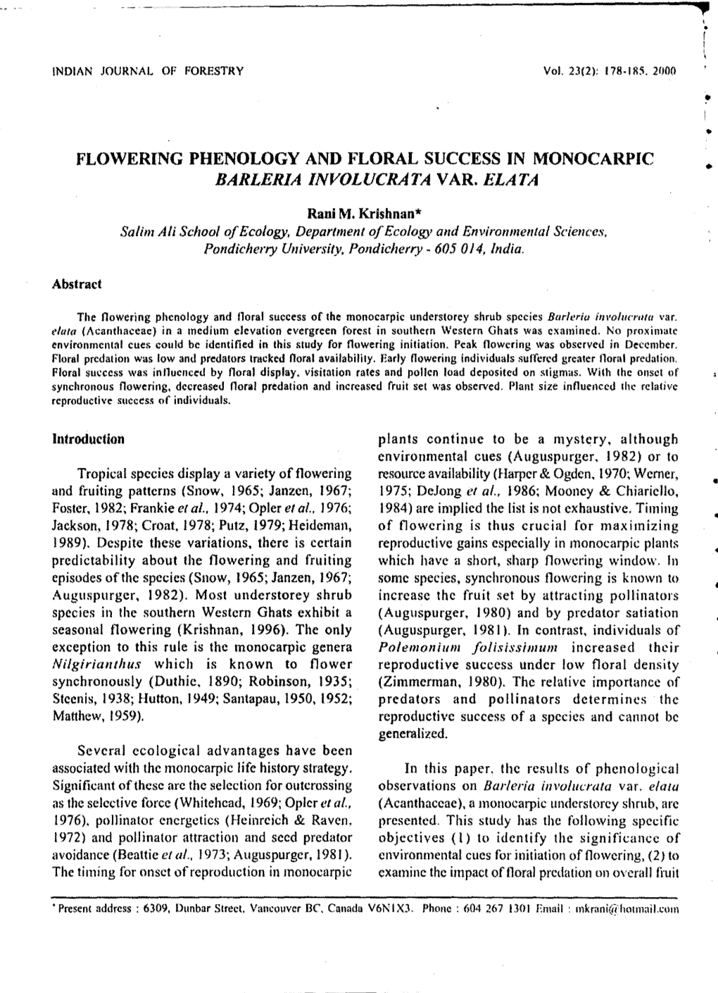 Flowering Phenology Article (550.3Kb)
