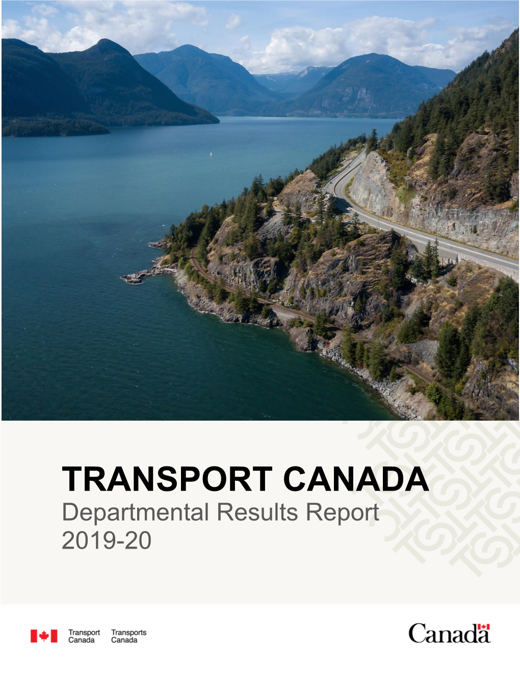TRANSPORT CANADA Departmental Results Report 2019-20