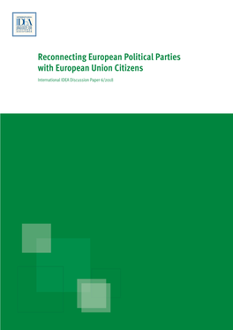 Reconnecting European Political Parties with European Union Citizens