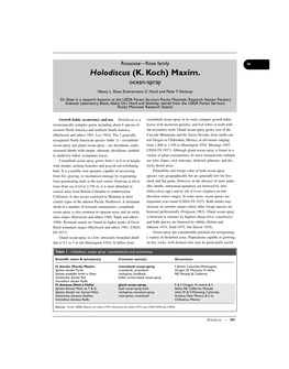 Holodiscus (K. Koch) Maxim.: Ocean-Spray