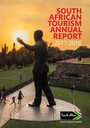 South African Tourism Annual Report 2017/2018 Table of Contents