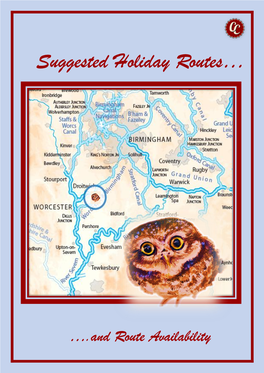 Stourport Ring (Minus) Via Netherton Tunnel & Droitwich Canal (Best for Shorter Winter Days)