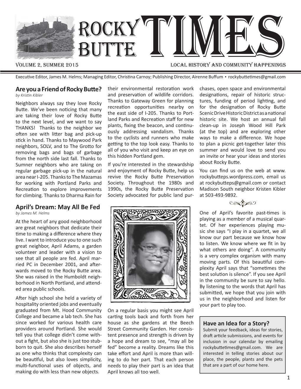 Rocky Butte Times