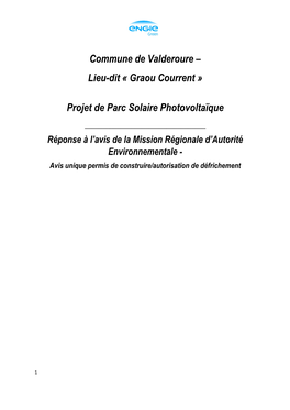 Projet De Parc Solaire Photovoltaïque