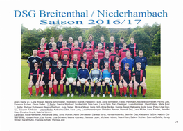 DSG Breitenthal / Niederhambach Sa,Isori- 20 a 6/ a 7