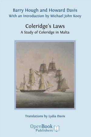 Coleridge's Laws