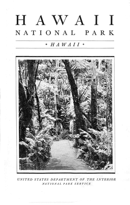 Hawaii National Park