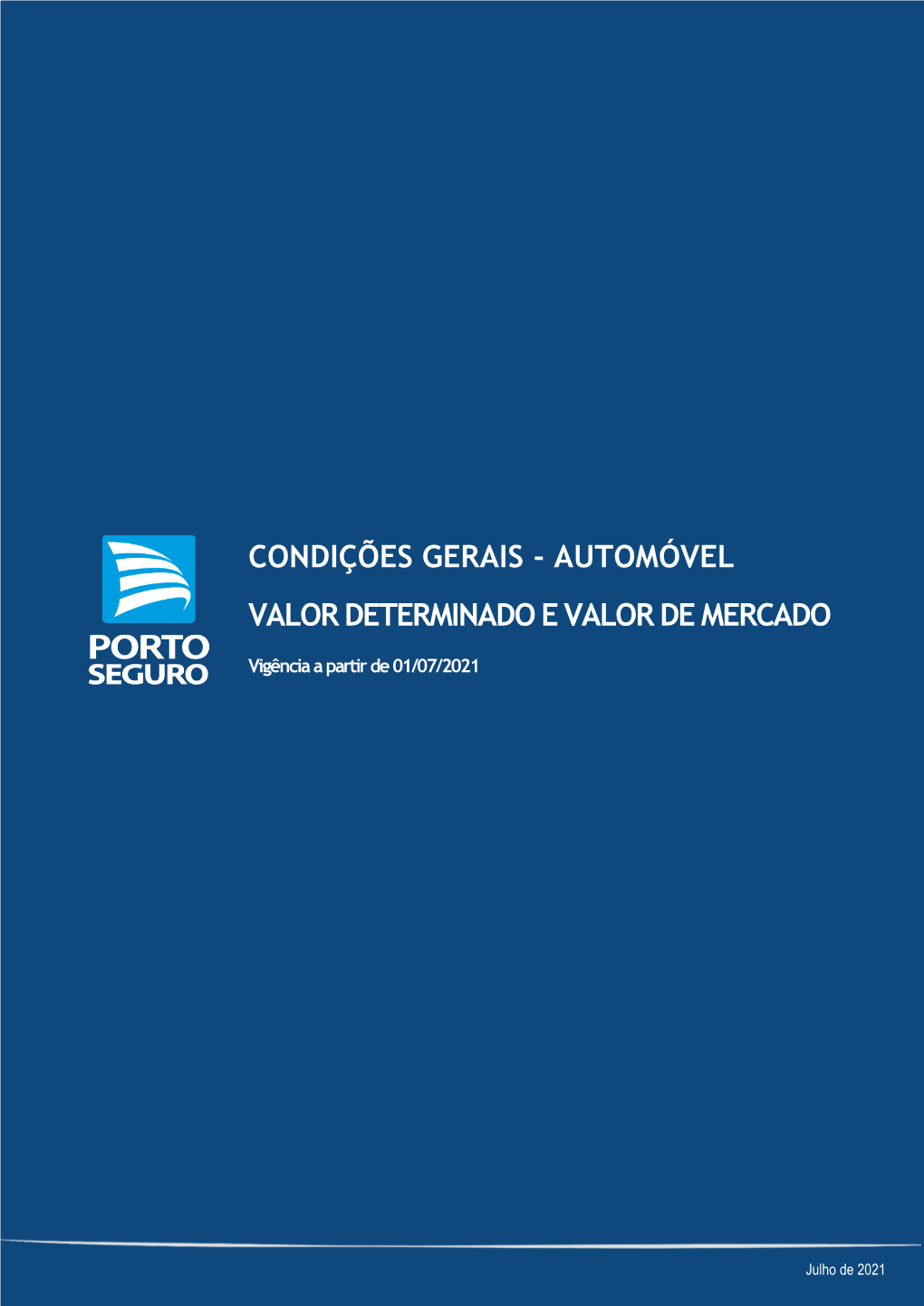 Condições Gerais - Automóvel Valor Determinado E Valor De Mercado