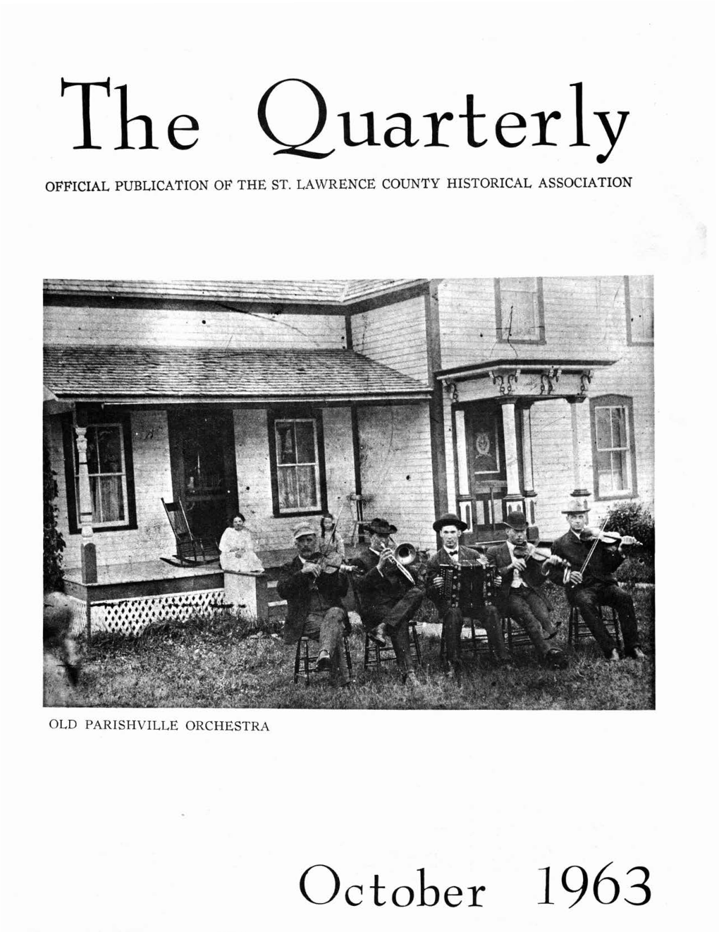 The Quarterly OFFICIAL PUBLICATION of the ST