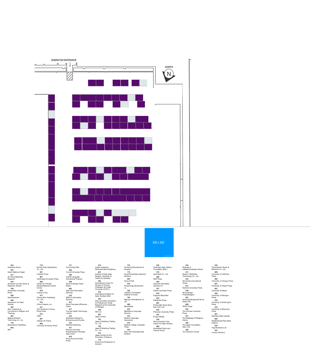 AAS Exhibitor Floor Plan