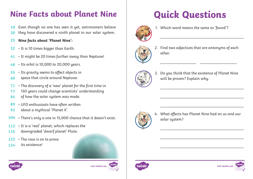 Nine Facts About Planet Nine PDF File