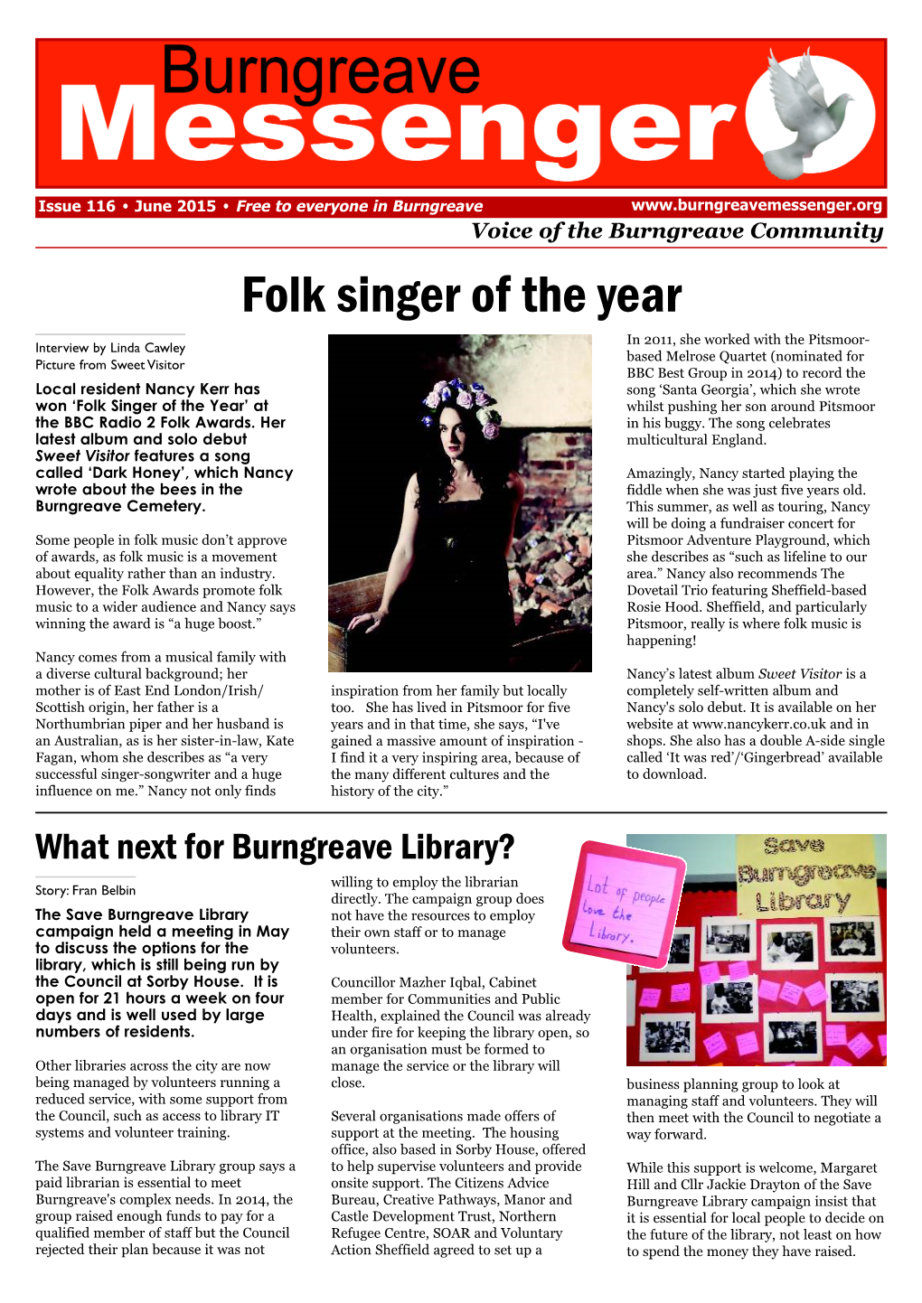 Burngreave Messenger June 2015 Issue