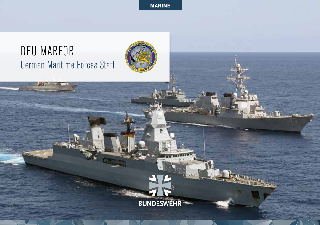 DEU MARFOR German Maritime Forces Staff I DEU MARFOR …