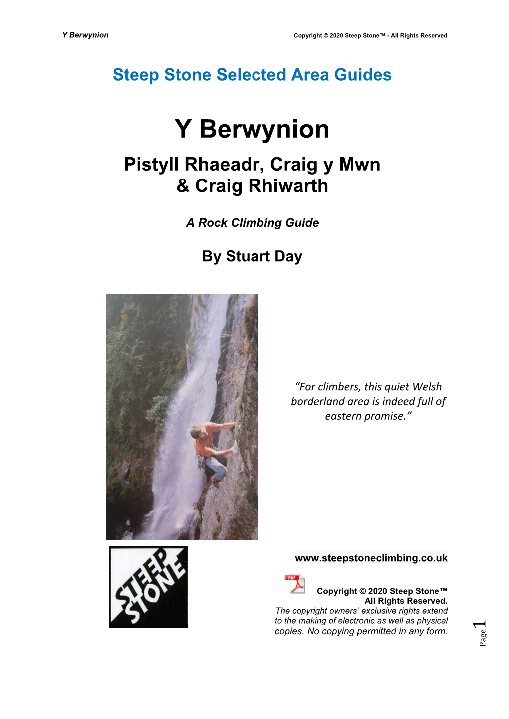 Y Berwynion Copyright © 2020 Steep Stone™ - All Rights Reserved