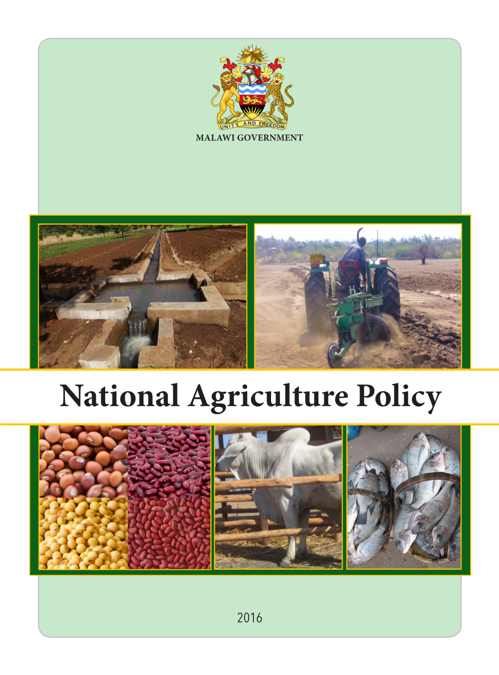 National Agriculture Policy