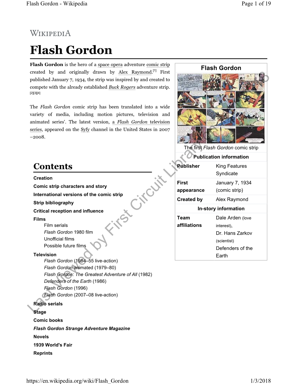 Flash Gordon - Wikipedia Page 1 of 19