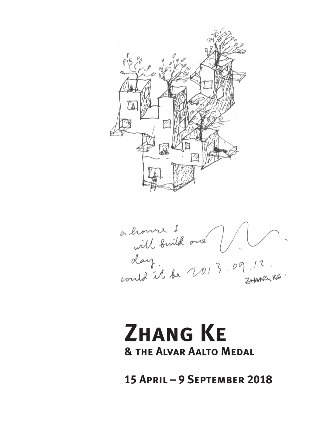 Zhang Ke & the Alvar Aalto Medal