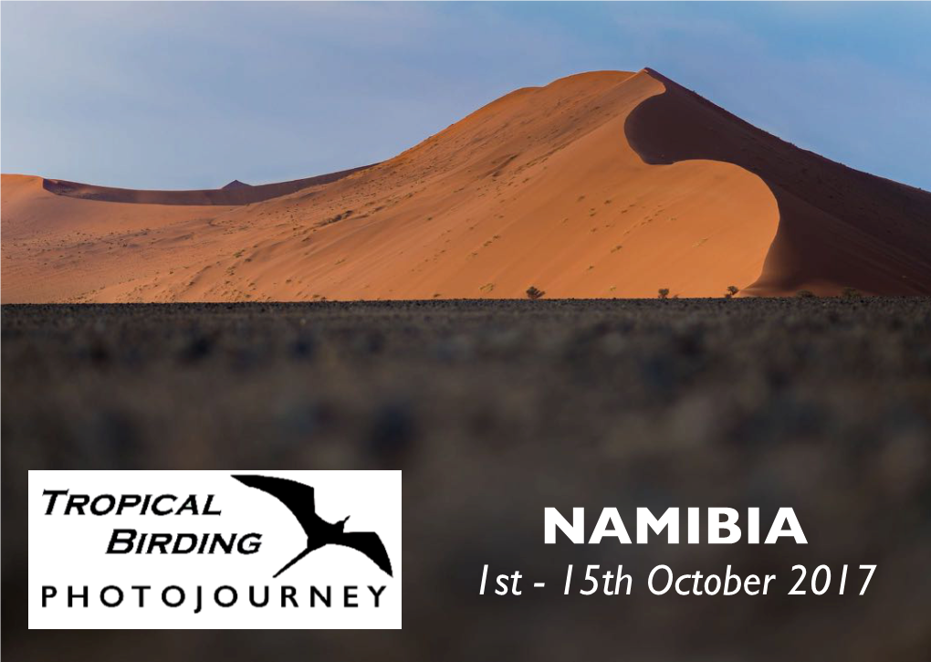 Namibia Photojourney 2017