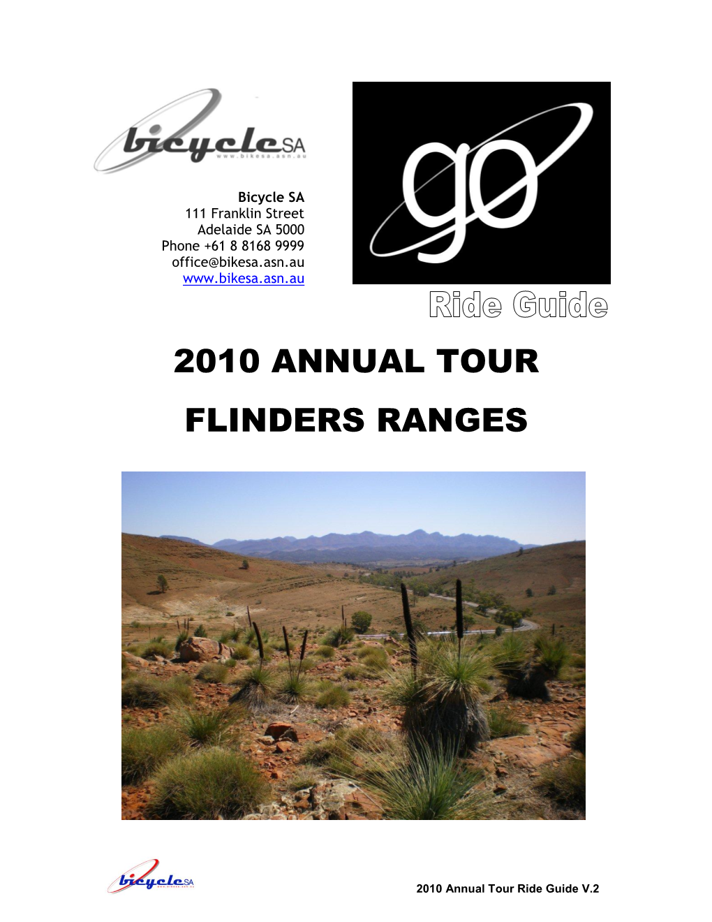 2010 Annual Tour Flinders Ranges