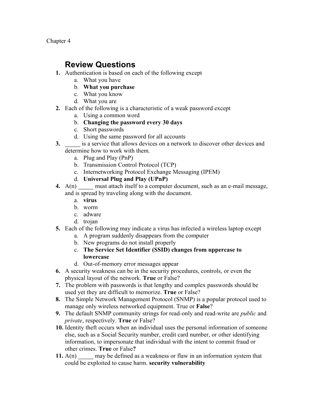 Review Questions s2