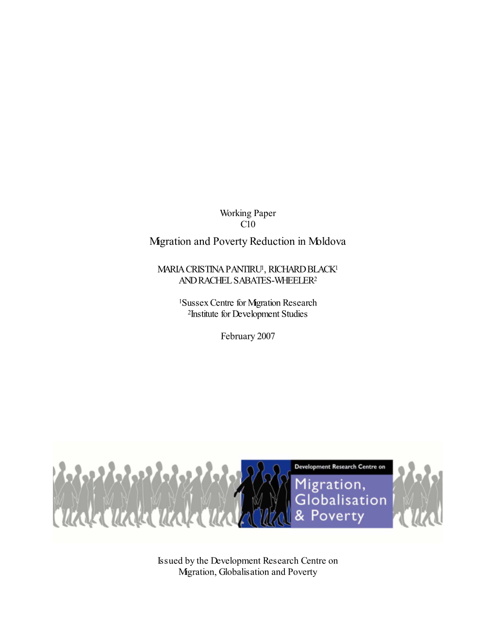 Migration and Poverty Reduction in Moldova