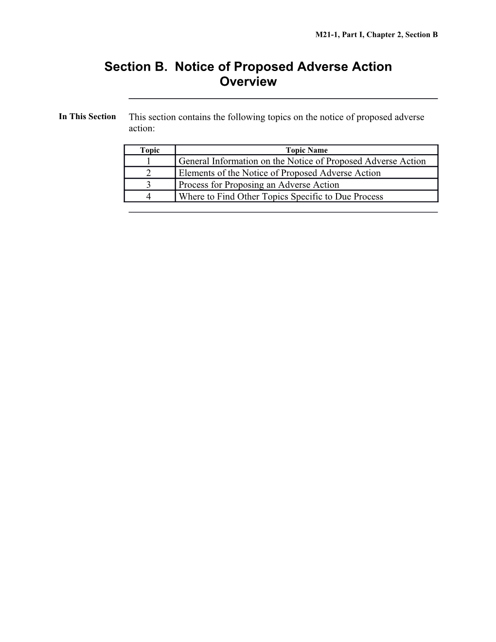 Part 1, Chapter 2. Due Process