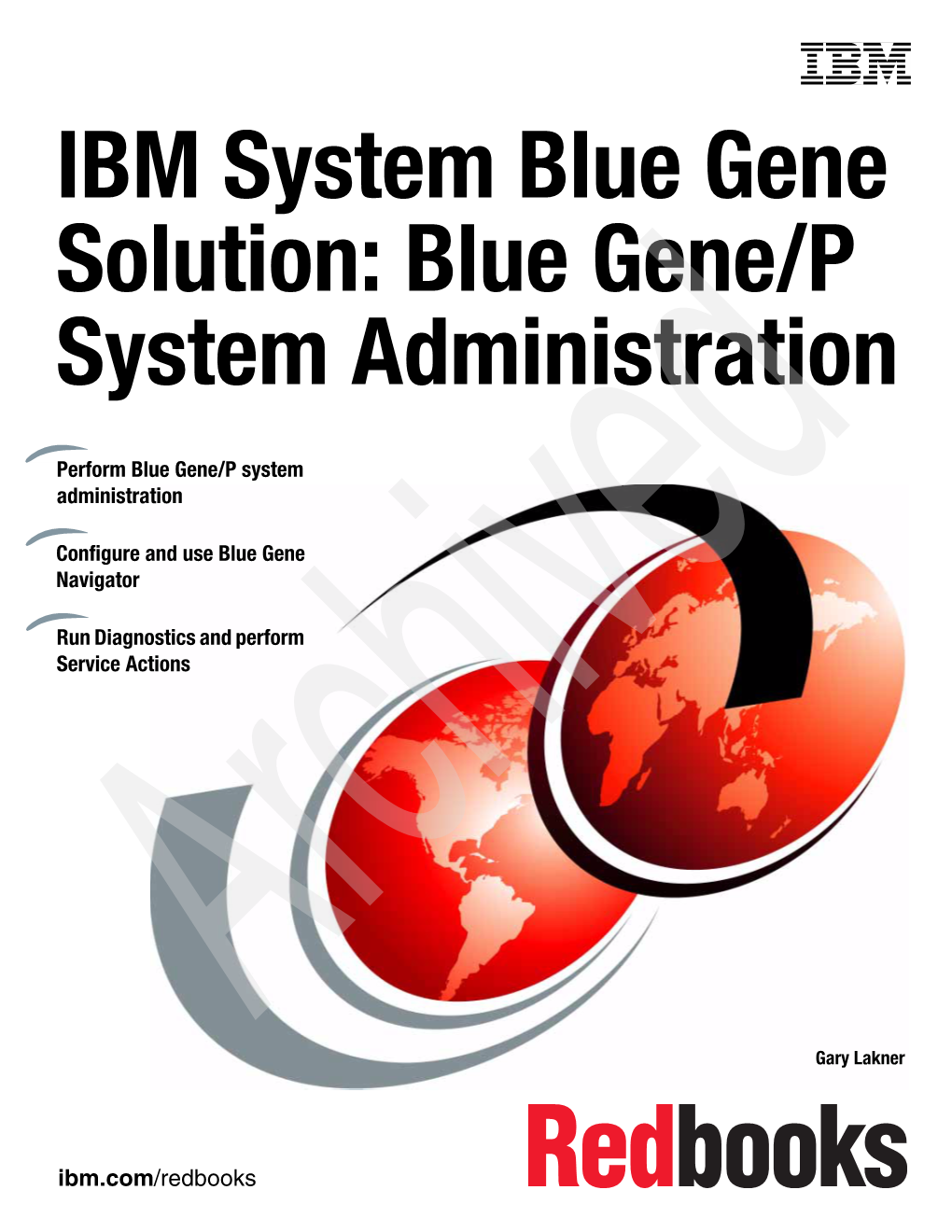 Blue Gene/P System Administration