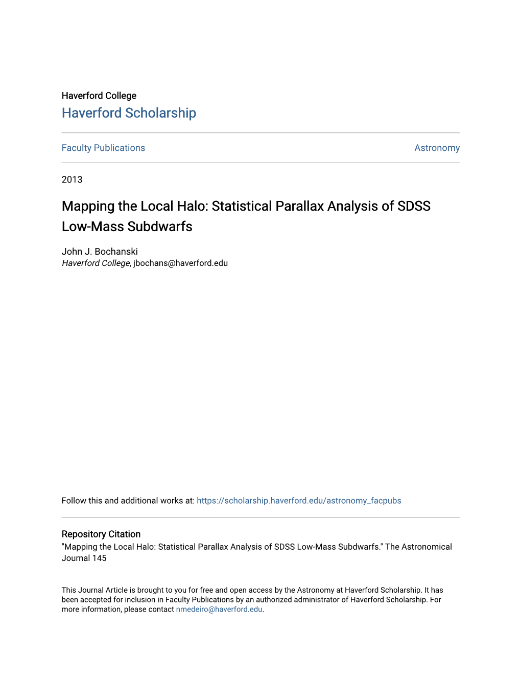 Mapping the Local Halo: Statistical Parallax Analysis of SDSS Low-Mass Subdwarfs