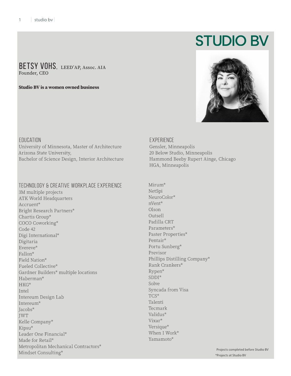 View Betsy's Resume