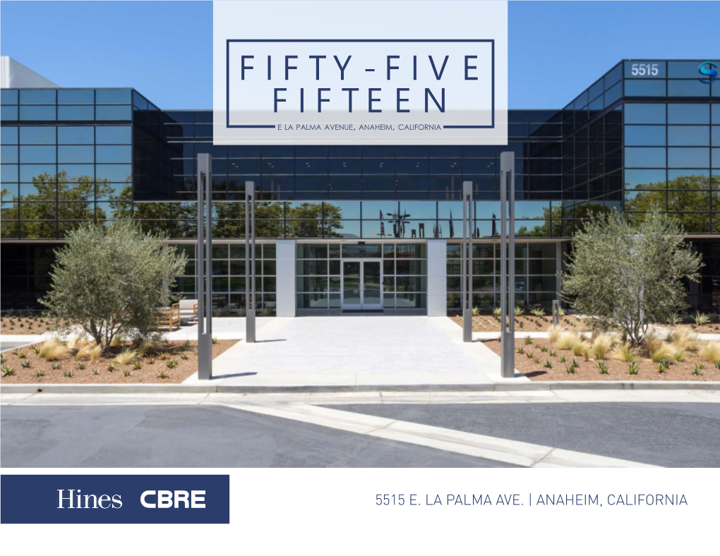 Fifty-Five Fifteen Has Undergone a Multi- SHOPPING Ran CENTER Espe