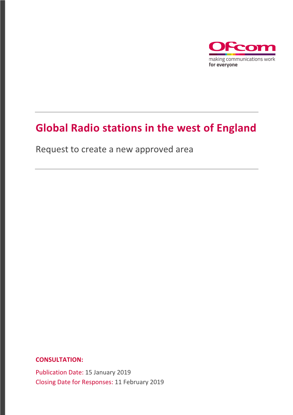 Global Radio Stations in the West of England