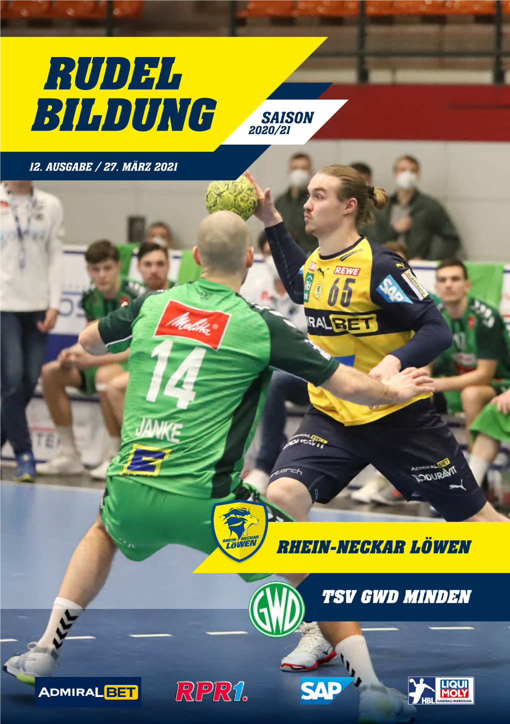 Tsv Gwd Minden Rhein-Neckar Löwen