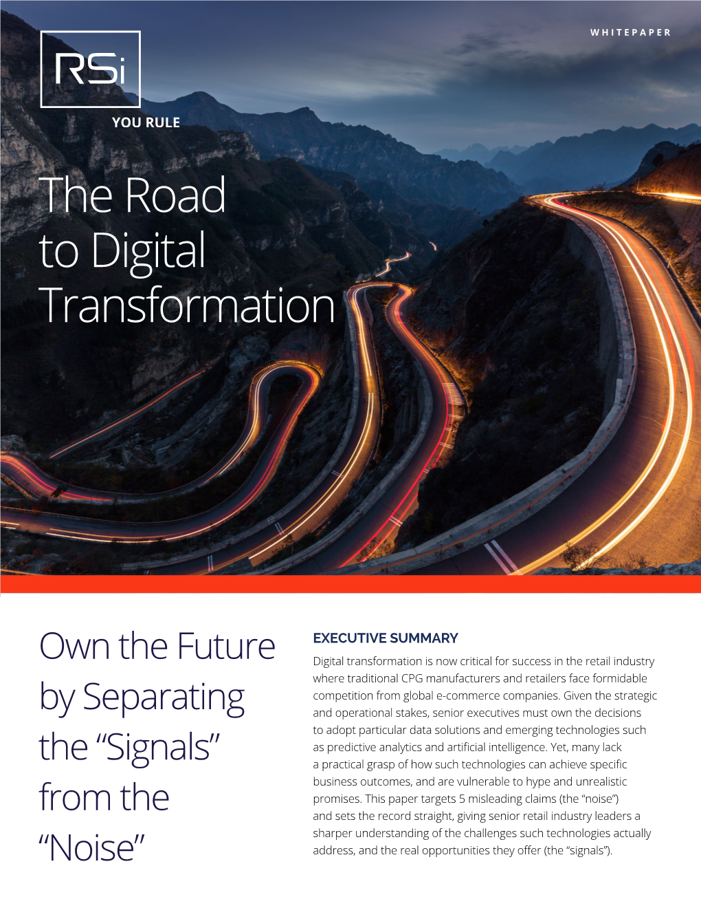 The Road to Digital Transformation