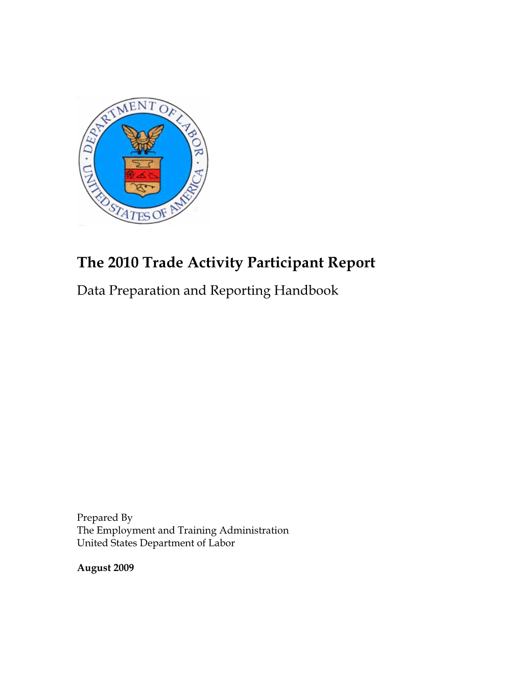 Trade Act Participant Report