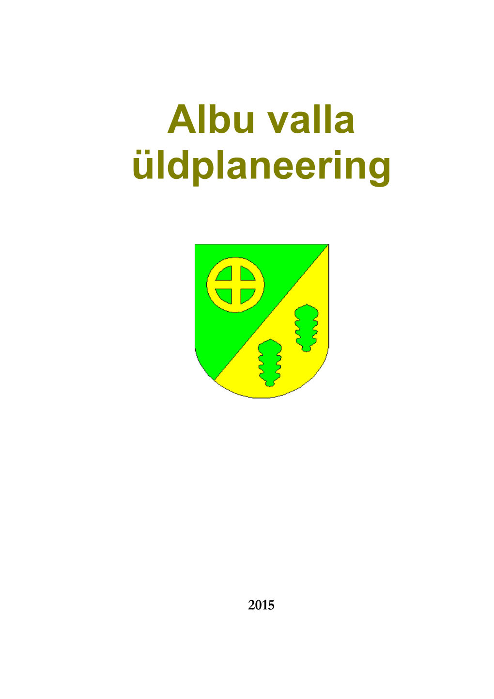 Albu Valla Üldplaneering