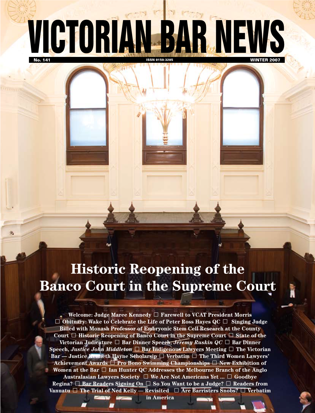 Historic Reopening of the Banco Court in the Supreme Court