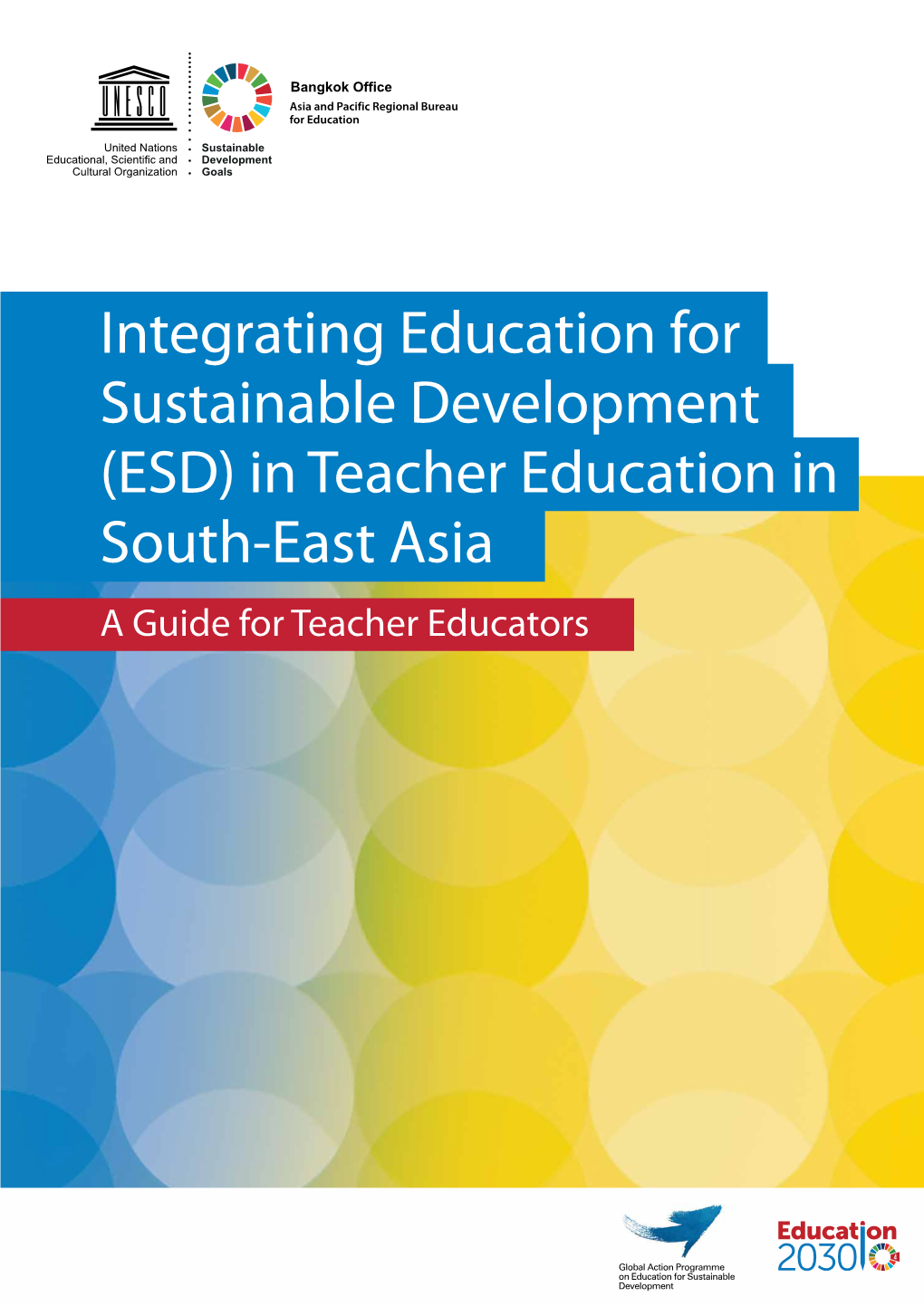 Integrating Education for Sustainable Development