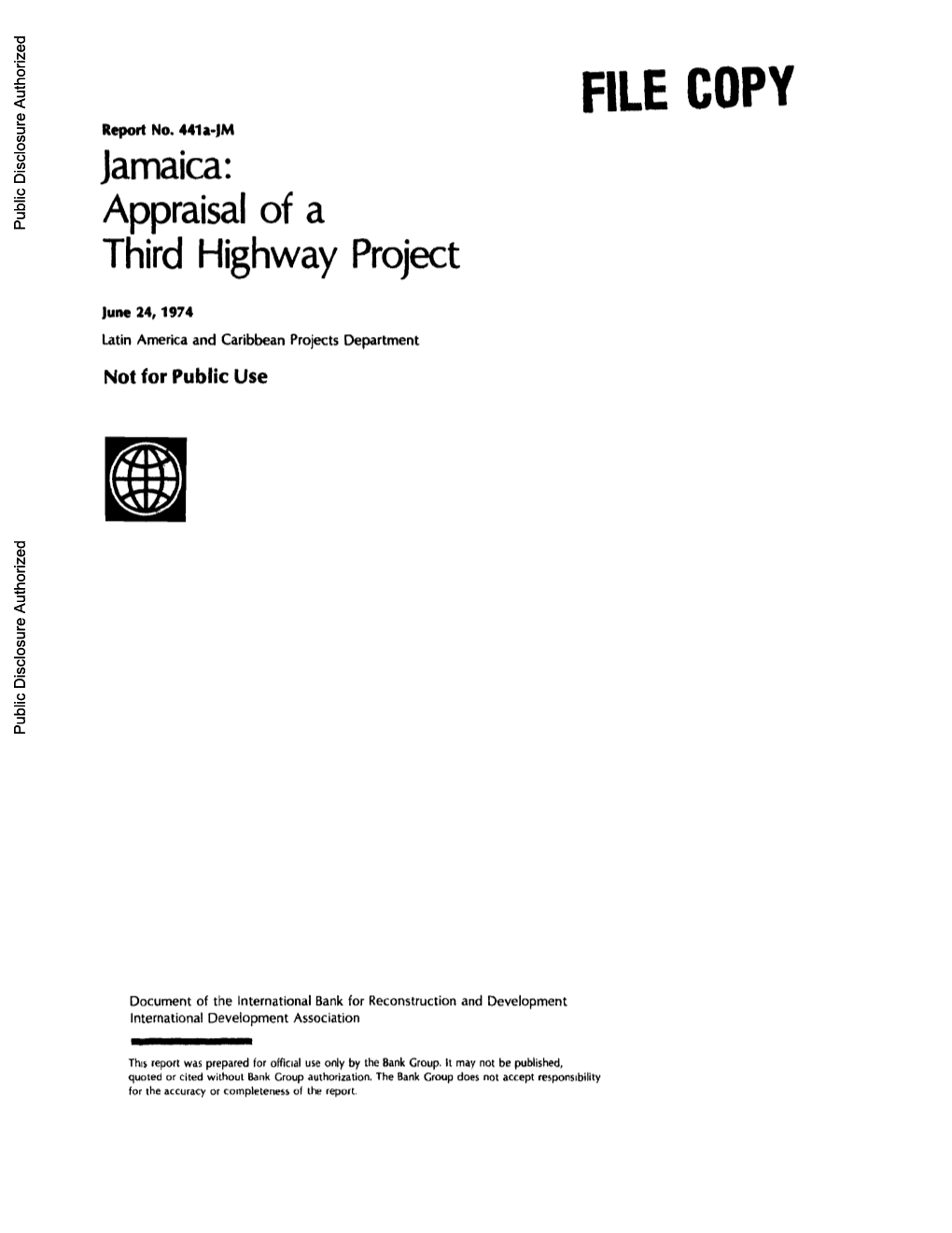 On-Going Jamaica Transportation Survey And