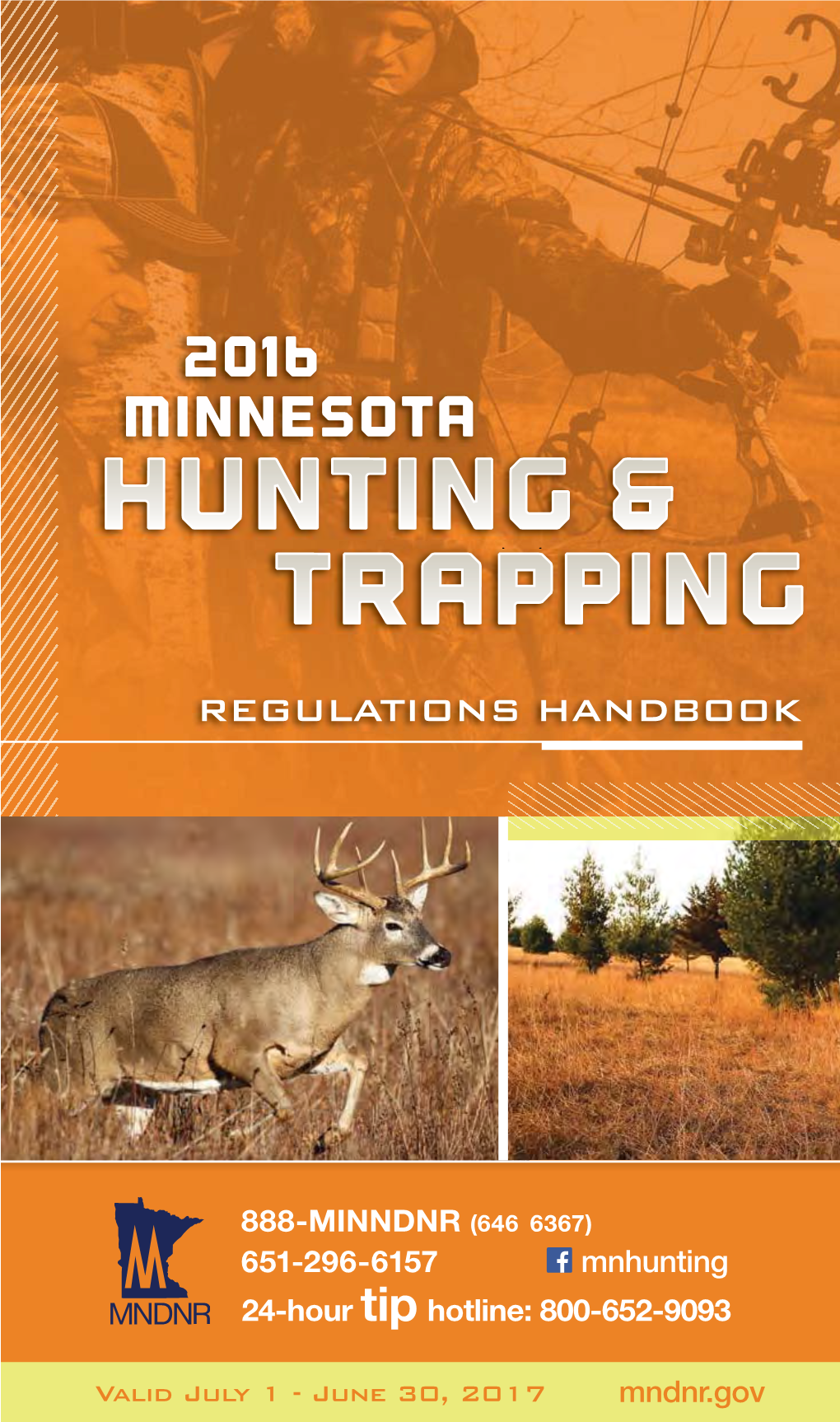 2016 Minneosta Hunting & Trapping Regulations