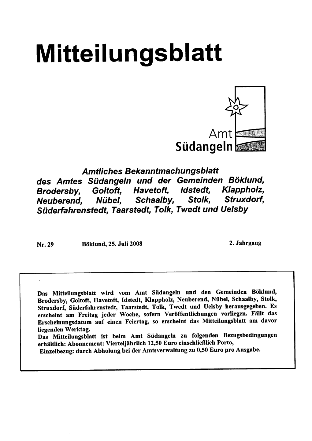 Mitteilungsblatt