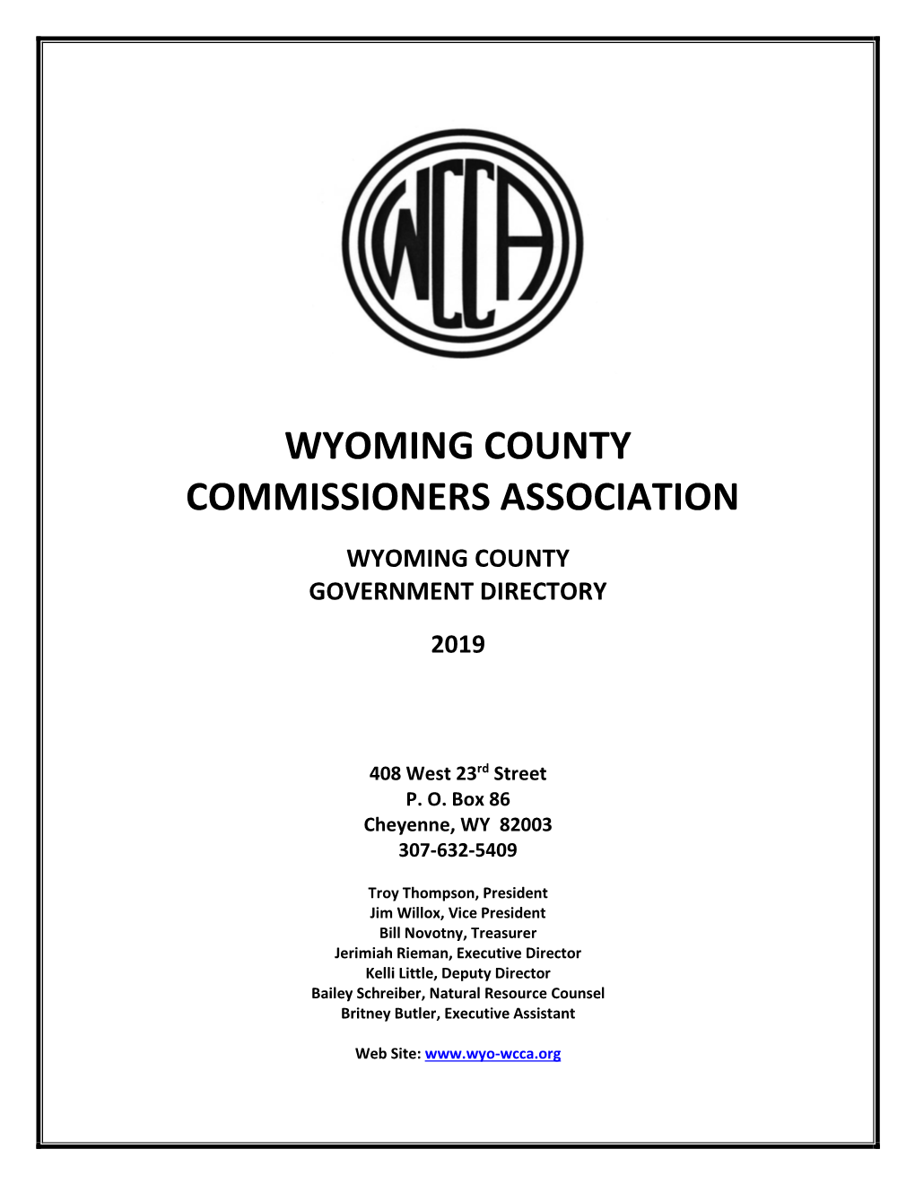 Wyoming County Commissioners Association