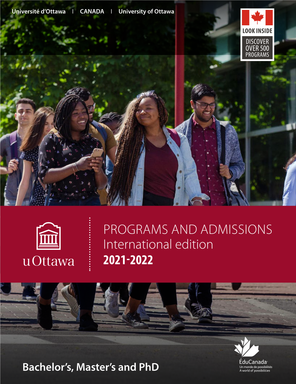 PROGRAMS and ADMISSIONS International Edition 2021-2022