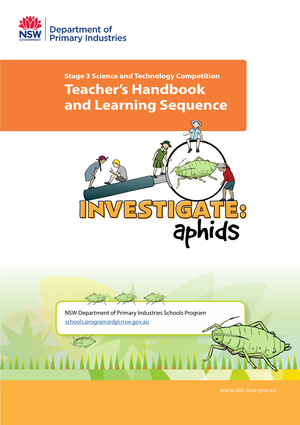 Investigate Aphids: Teachers Handbook