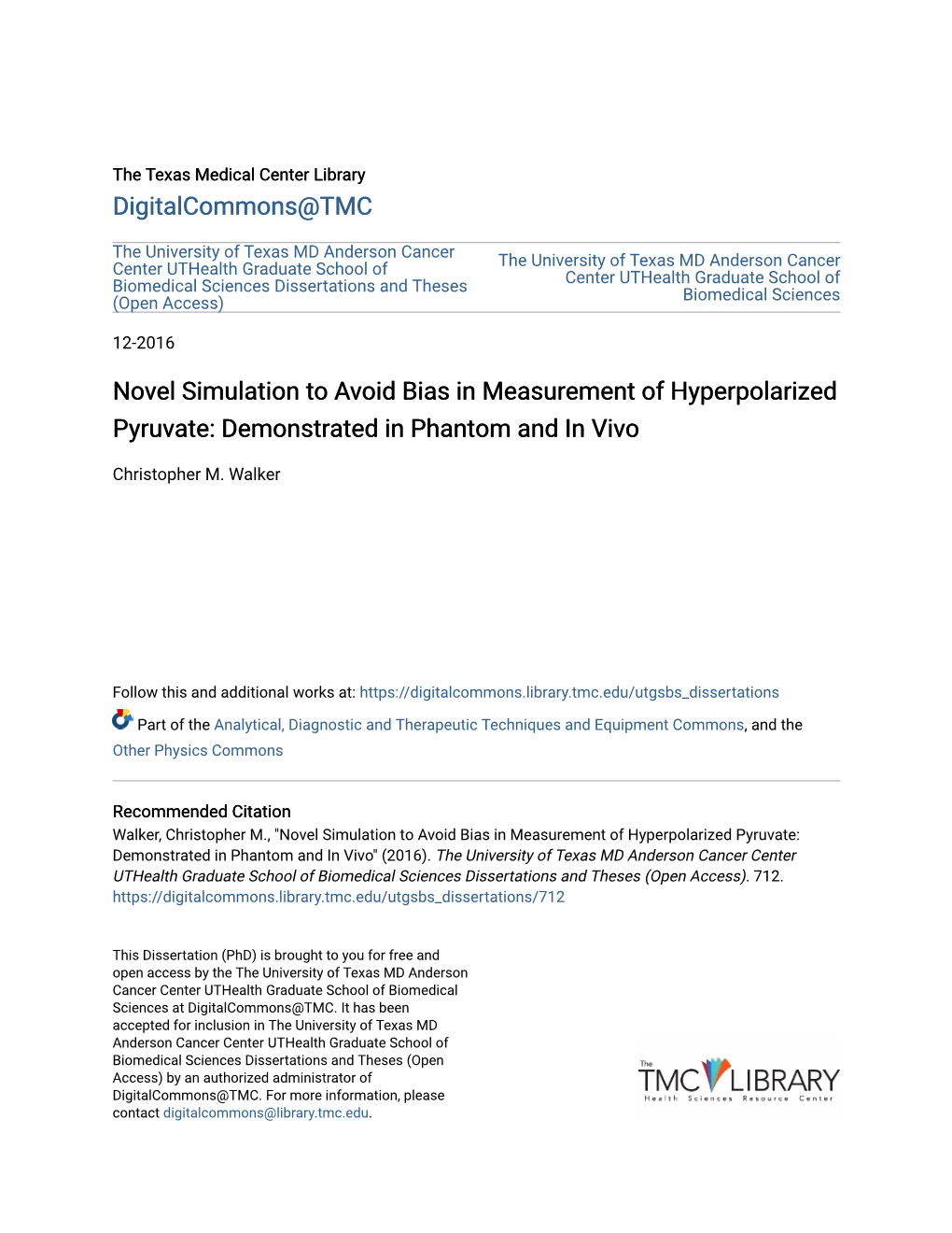 Novel Simulation to Avoid Bias in Measurement of Hyperpolarized Pyruvate: Demonstrated in Phantom and in Vivo