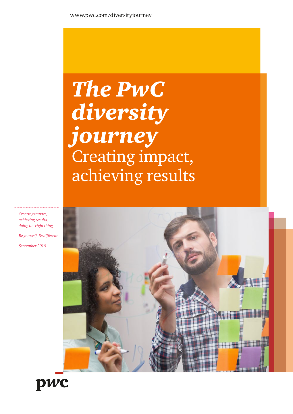 The Pwc Diversity Journey: Creating Impact, Achieving Results