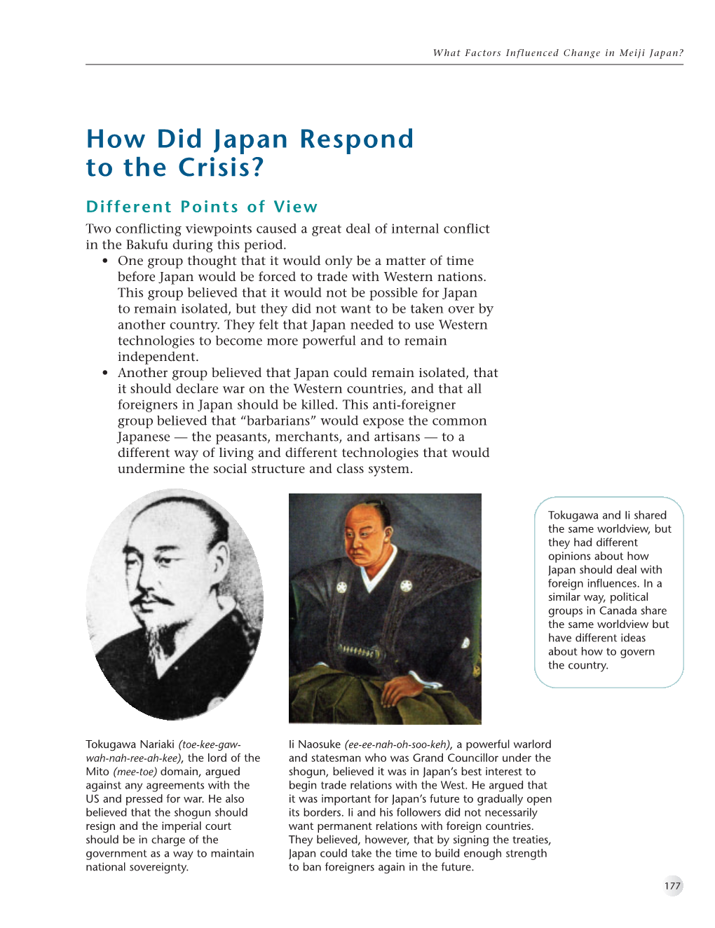 How Did Japan Respond to the Crisis?