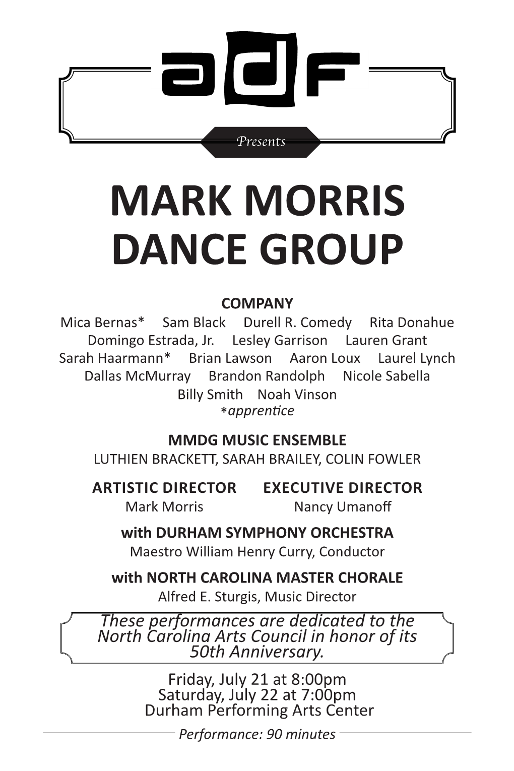 Mark Morris Dance Group