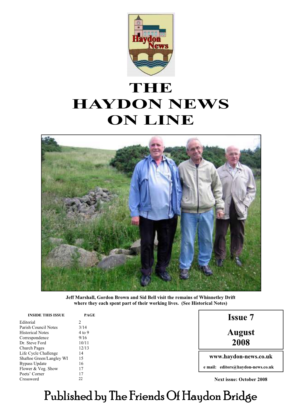 The Haydon News on Line