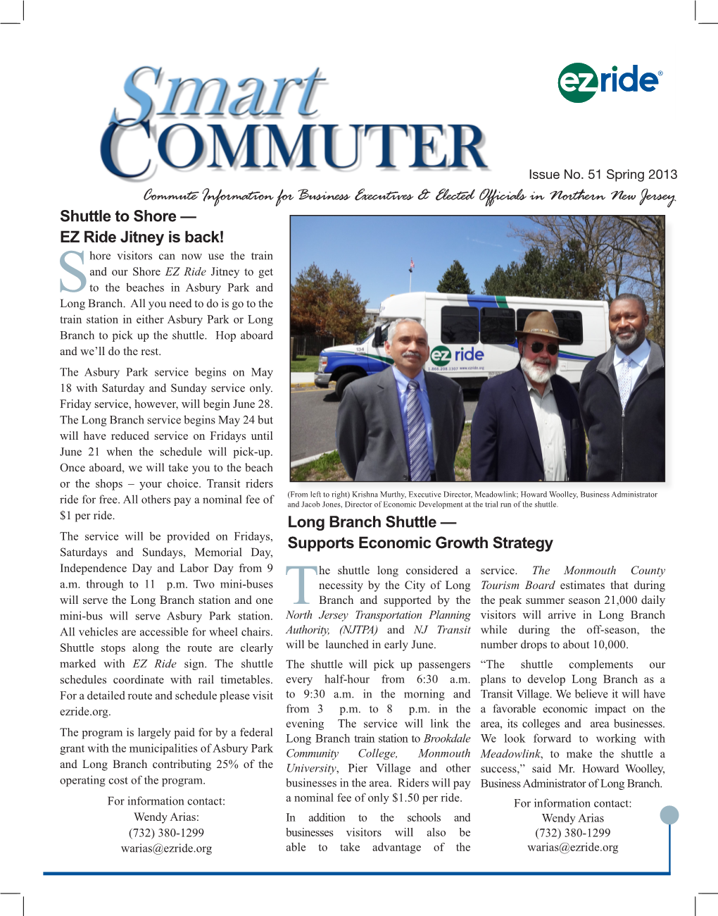 Smart Commuter Newsletter Issue 51